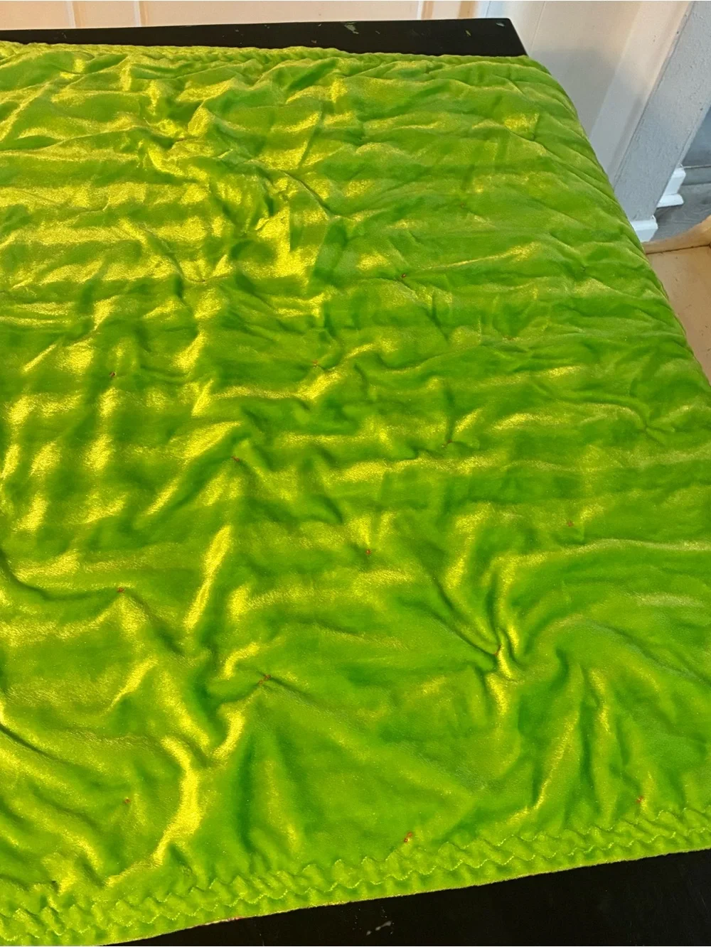 Strawberry Shortcake Gingham Patchwork Child’s Quilt